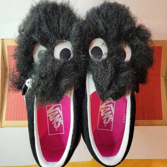 VANS slip on party fur kids size - Picture 1 of 8